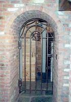 wine cellar archway gate